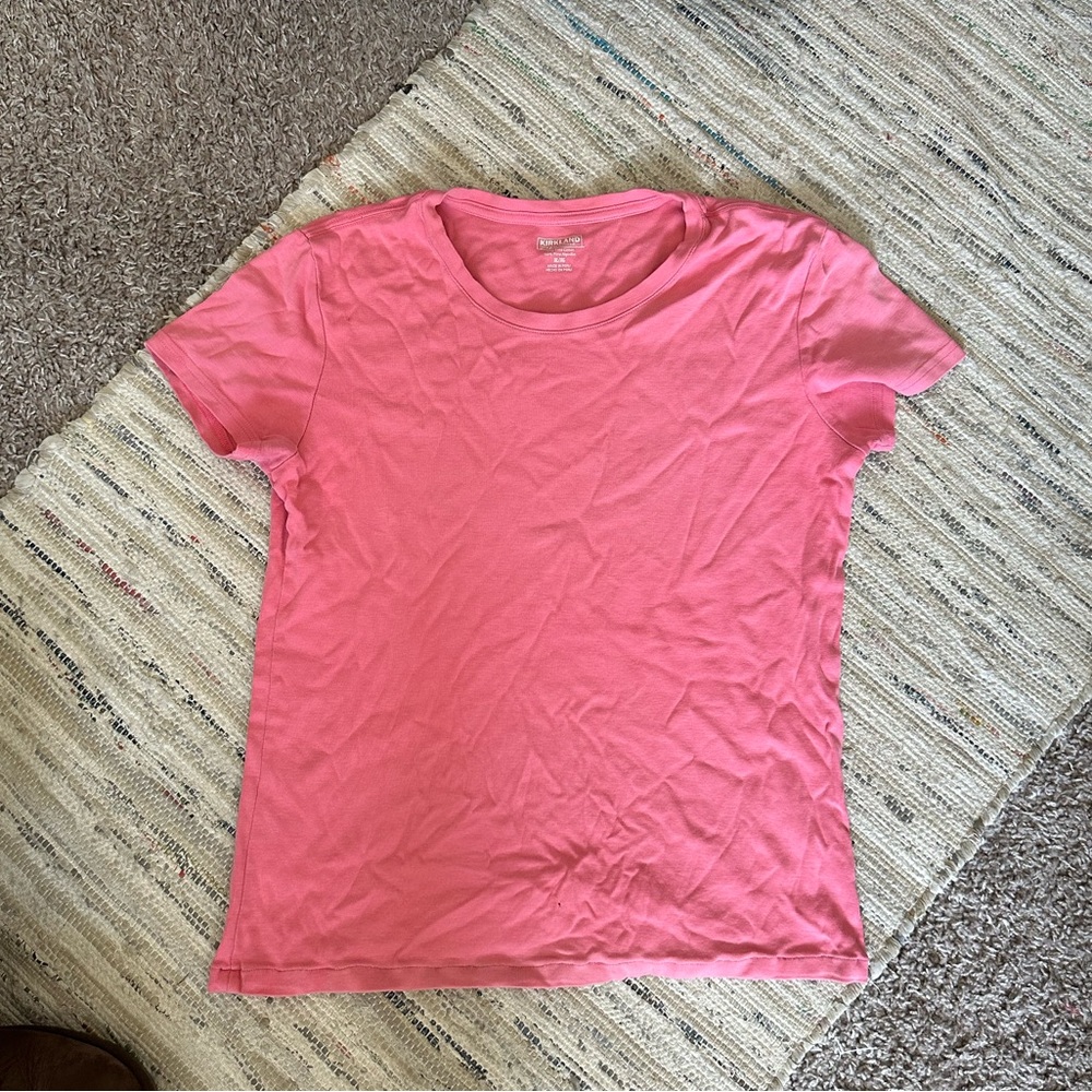 Kirkland brand pink women’s tshirt